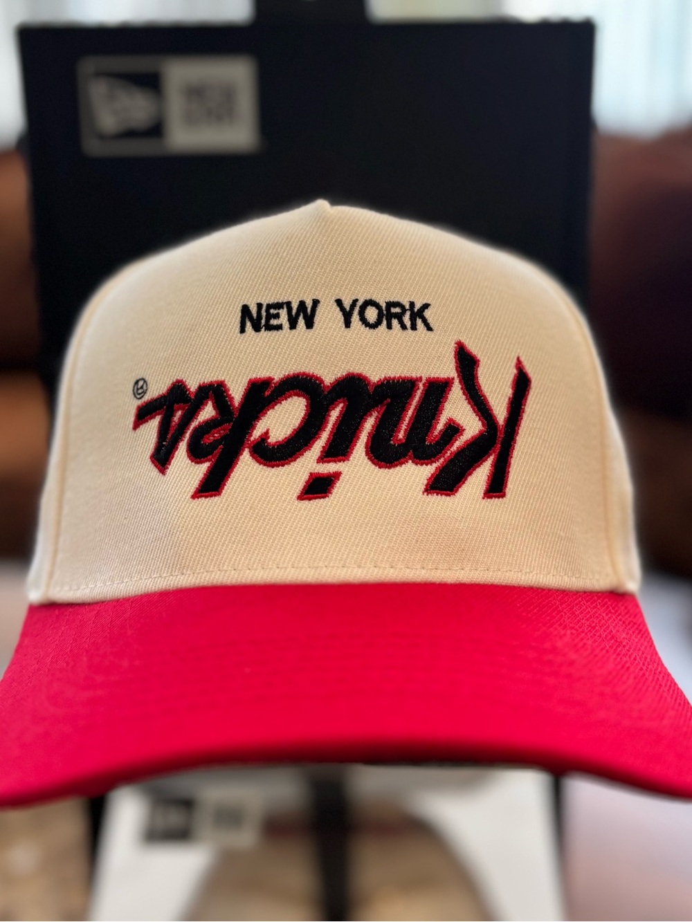 New York Yankees White & Red SnapBack Hat